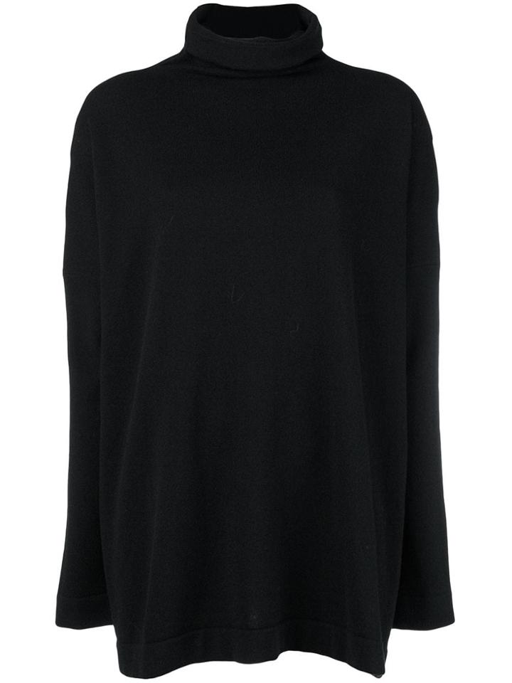 Daniela Gregis Roll Neck Sweater - Black