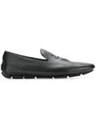 Billionaire Leather Loafers - Black