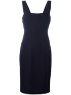 Chanel Vintage Sleeveless Fitted Dress - Blue