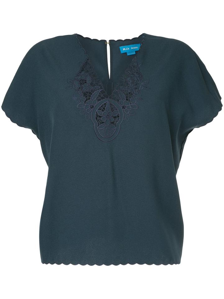 Mih Jeans Ladik Blouse - Green