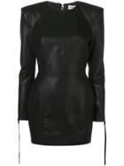 Nineminutes Long-sleeved Mini Dress - Black