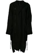Barbara I Gongini Oversized Linen Jacket - Black
