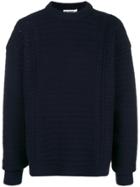 Jil Sander Chunky Knit Jumper - Blue