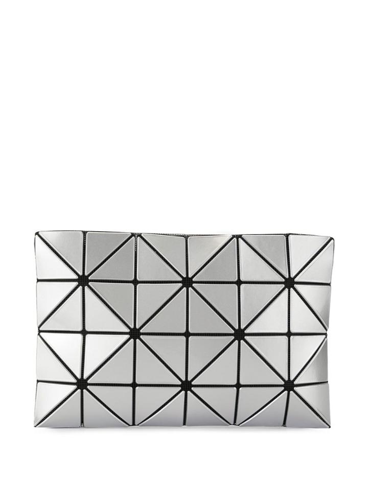 Bao Bao Issey Miyake Prism Clutch - Silver