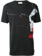 Faith Connexion 'skull Tag' T-shirt, Men's, Size: Small, Black, Cotton