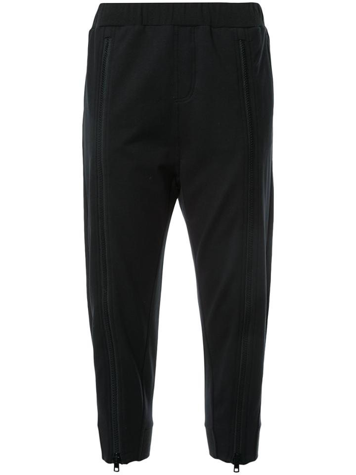 The Upside Bowie Zip Track Pants - Black