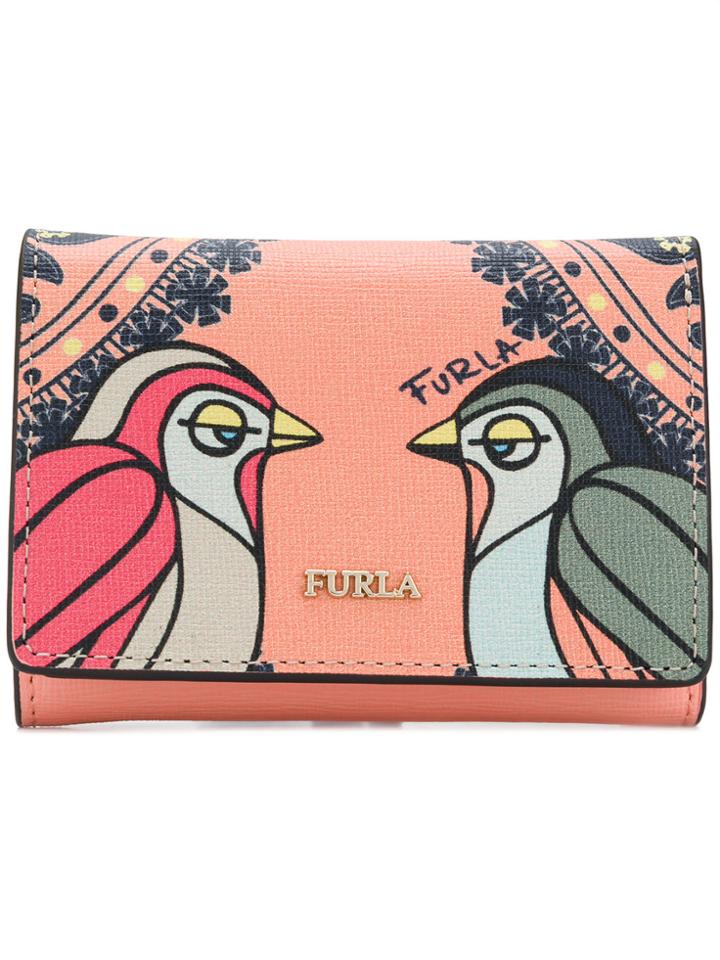Furla Babylon Trifold Wallet - Yellow & Orange