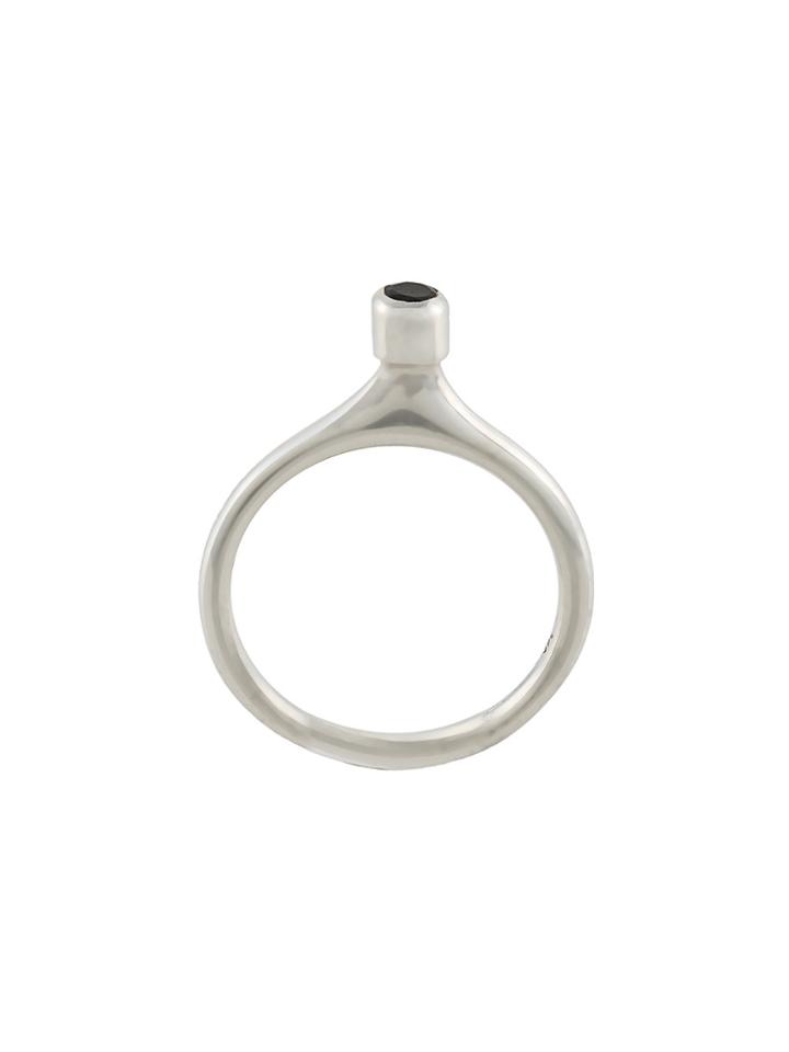 Rosa Maria Solitaire Ring - Grey