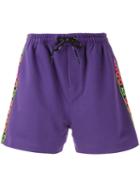 Àlg Side Stripe Shorts - Purple