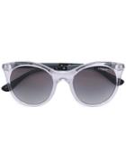 Vogue Eyewear - Round Frame Sunglasses - Women - Acetate - 50, Grey, Acetate