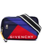Givenchy Logo Bum Bag - Blue