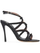 Tabitha Simmons Tab Sandals - Black
