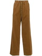 Undercover Wide-leg Corduroy Trousers - Brown