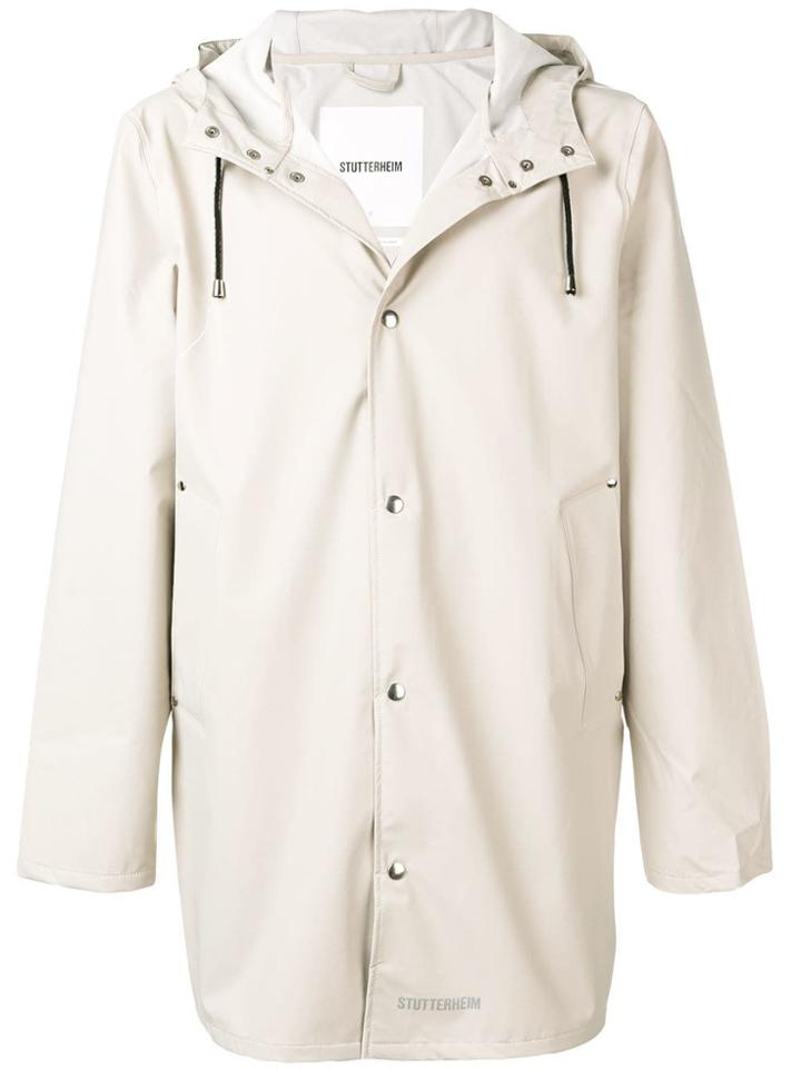 Stutterheim Classic Rain Parka - Neutrals