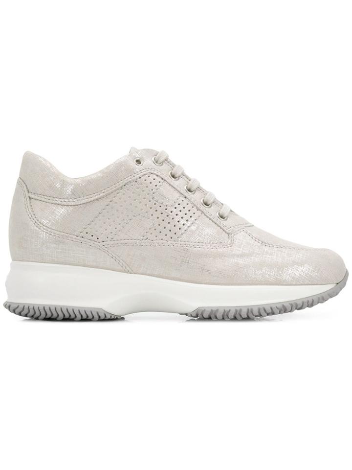 Hogan Interactive Hi-top Sneakers - Neutrals