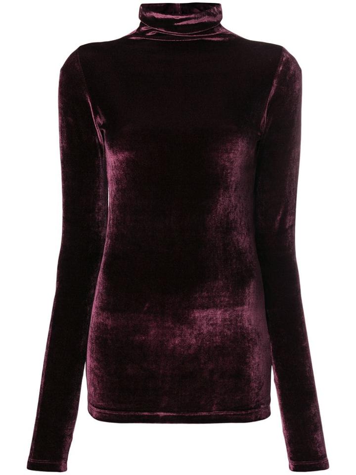 Unravel Project Fitted Sweater - Pink & Purple