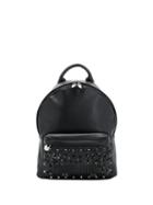 Philipp Plein Stud Embellished Backpack - Black