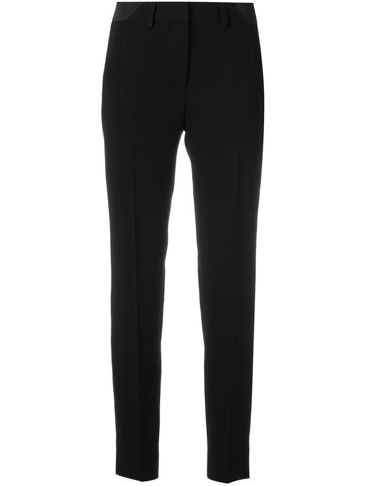 Egrey - Slim Fit Trousers - Women - Polyester - 36, Black, Polyester