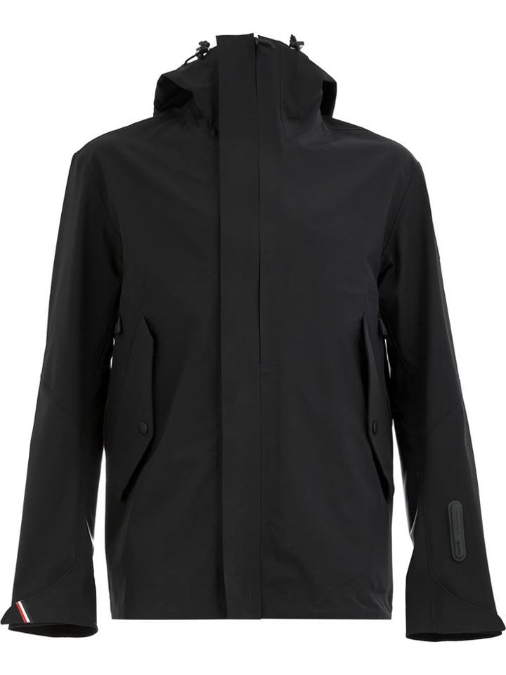Moncler Grenoble Hooded Technical Jacket - Black