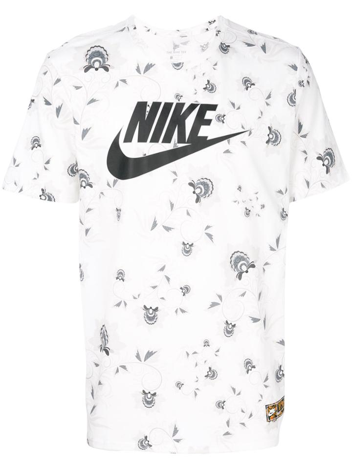 Nike Printed Logo T-shirt - White