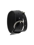 Ann Demeulemeester Belt Bracelet - Black