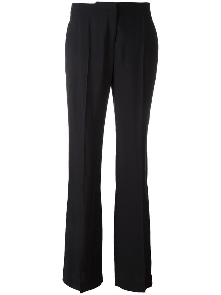 No21 Tailored Bootcut Trousers, Women's, Size: 40, Black, Viscose