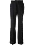 No21 Tailored Bootcut Trousers, Women's, Size: 40, Black, Viscose