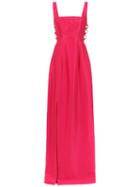 Tufi Duek Cut Out Details Long Dress - Pink