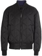 Burberry Quilted Bomber Jacket - Black