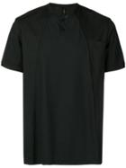 Transit Buttoned T-shirt - Black