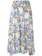 Bellerose - Latte Gathered Skirt - Women - Viscose - 0, White, Viscose