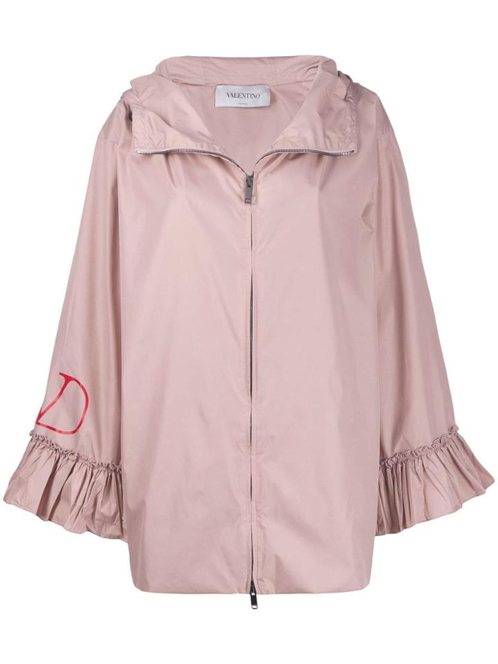 Valentino Lightweight Zip Jacket - Pink