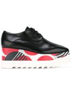 Stella Mccartney Printed Elyse Platform Shoes - Black