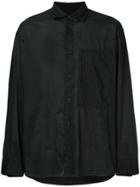 Homme Plissé Issey Miyake Classic Plain Shirt - Black