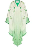 By Walid Conchita Embroidered Kimono Jacket - Floral Light