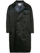Yoshiokubo Reversible Trench Coat - Black