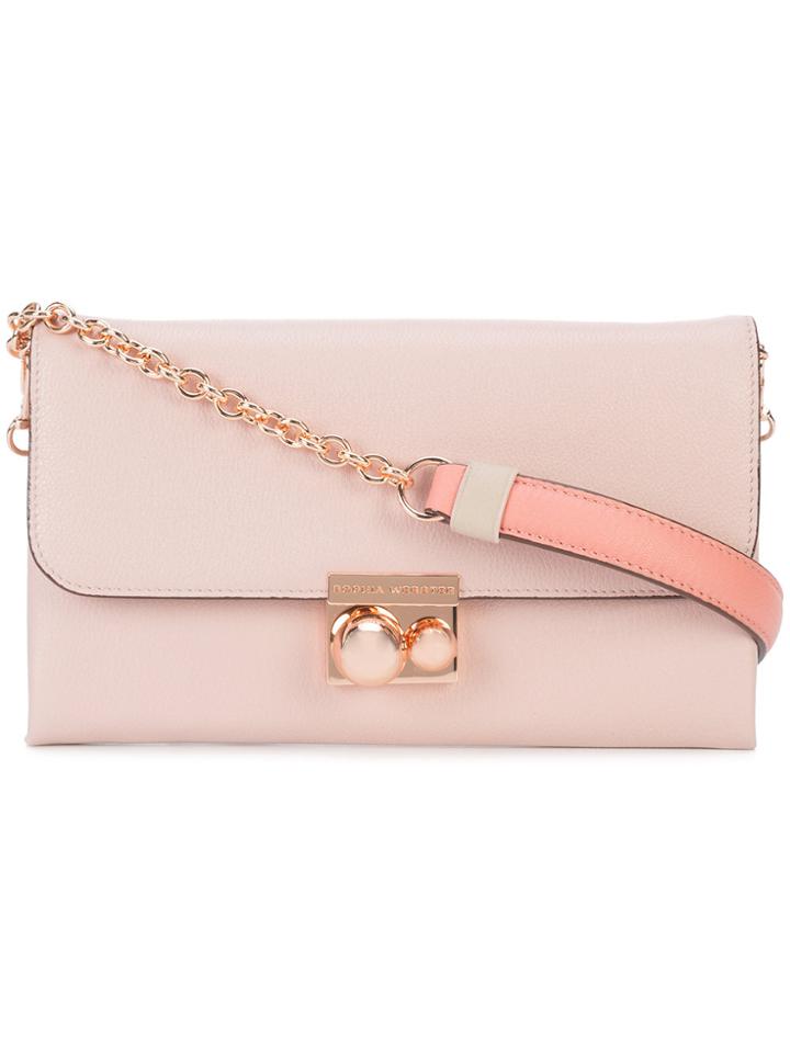 Sophia Webster Sphere Lock Shoulder Bag - Pink & Purple