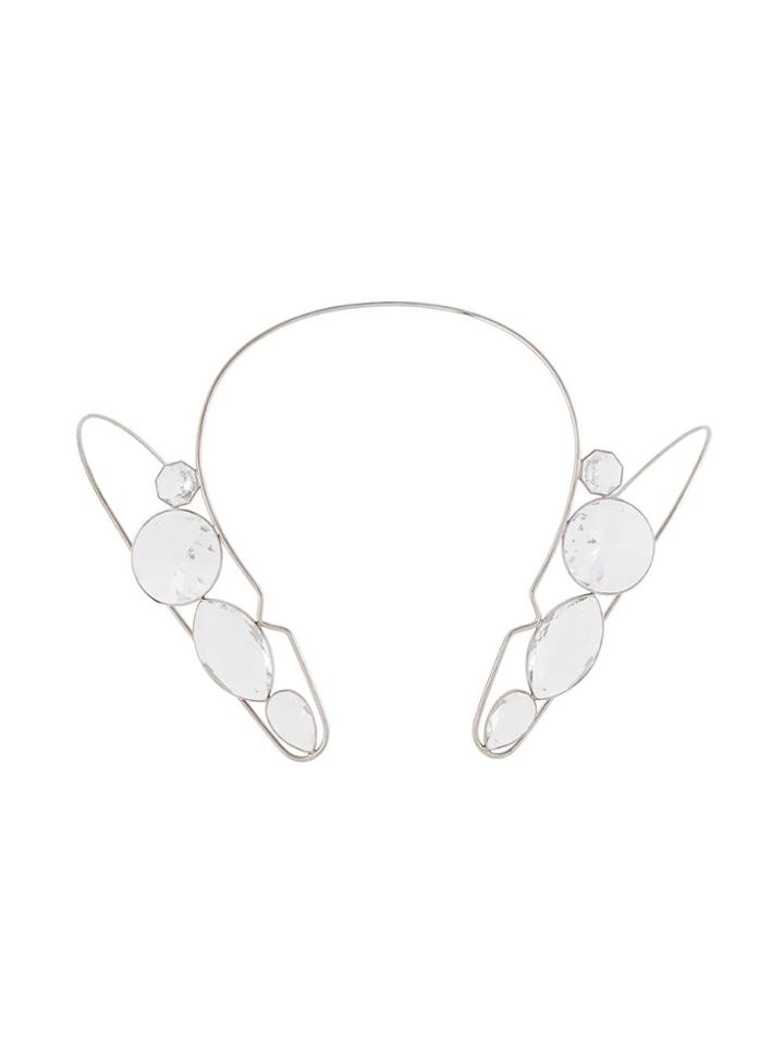 Maison Margiela Faceted Charm Necklace - Metallic