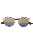 Dior Eyewear Gradient Sunglasses - Metallic