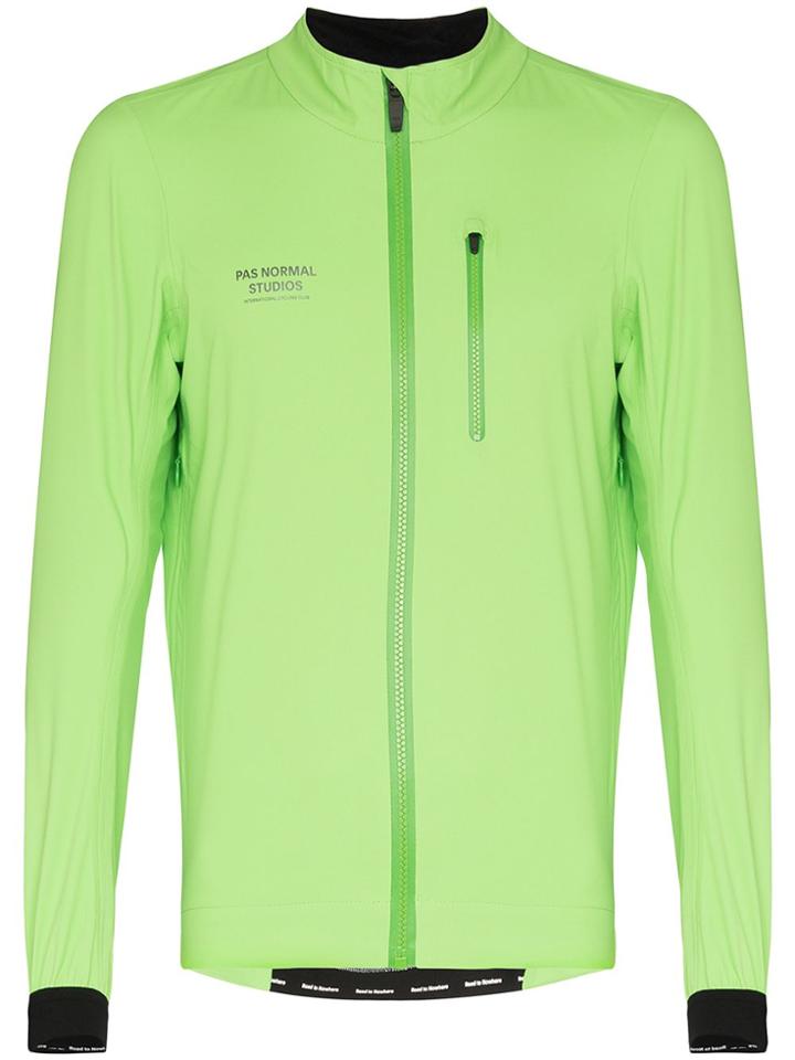 Pas Normal Studios Shield Windbreaker Jacket - Green