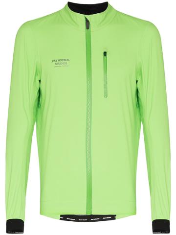 Pas Normal Studios Shield Windbreaker Jacket - Green