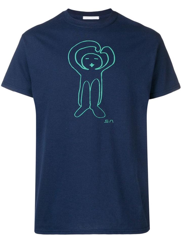 Société Anonyme Logo Print T-shirt - Blue