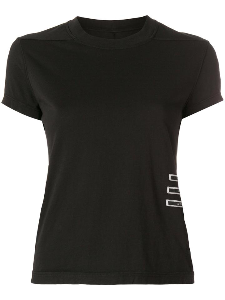 Rick Owens Drkshdw Human Patches T-shirt - Black