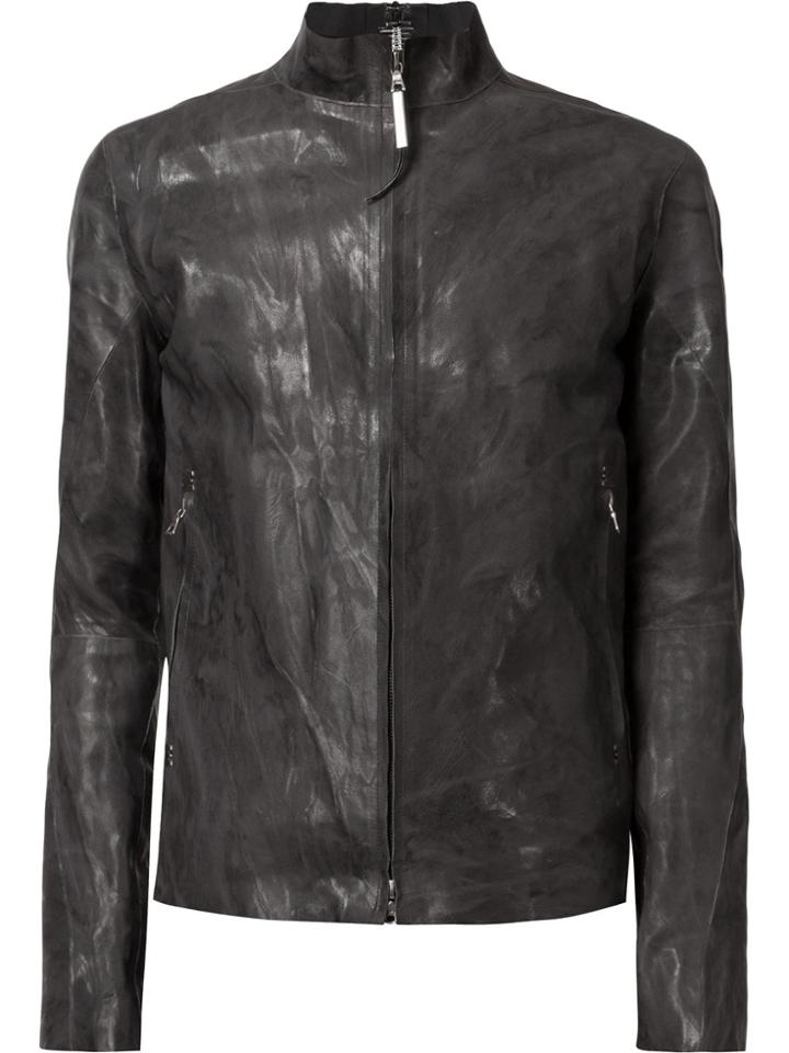 Isaac Sellam Experience High Neck Zipped Jacket - Black