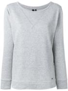 Woolrich Boat Neck Sweatshirt, Women's, Size: Xs, Grey, Cotton