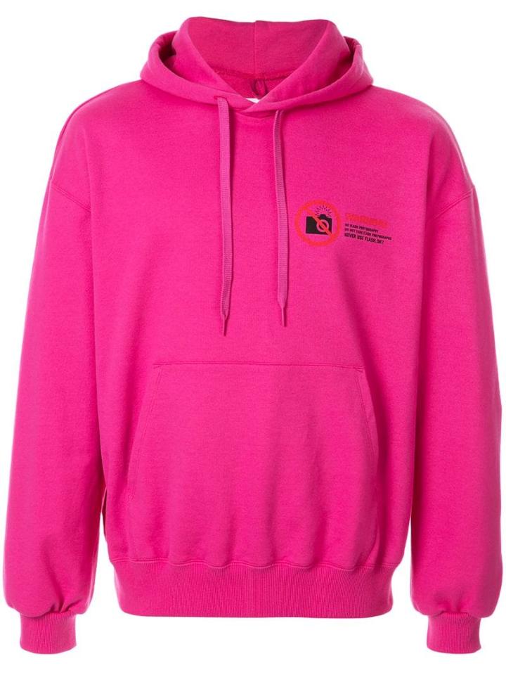 Doublet Polaroid Print Hoodie - Pink