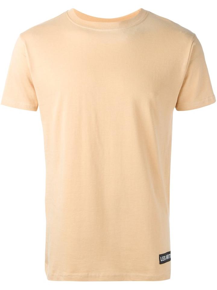 Les (art)ists Back Print T-shirt, Men's, Size: Medium, Nude/neutrals, Cotton