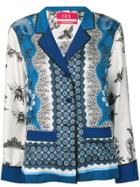 F.r.s For Restless Sleepers Mixed Print Shirt - Blue