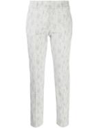 Piazza Sempione Cropped Tapered Trousers - White