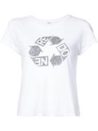 Re/done Recycle Graphic Tee - White